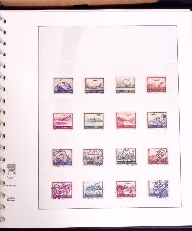 1919-72 Attractive AIRMAIL collection in four albums
