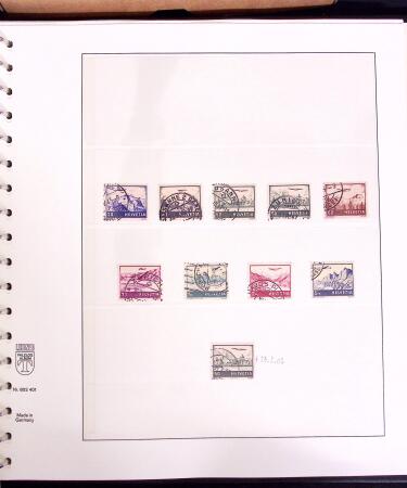 1919-72 Attractive AIRMAIL collection in four albums