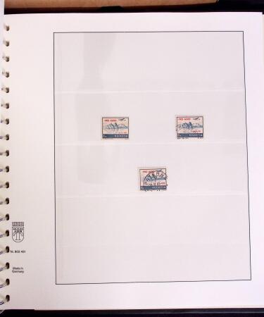 1919-72 Attractive AIRMAIL collection in four albums