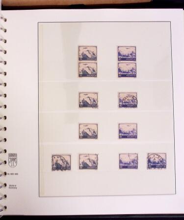 1919-72 Attractive AIRMAIL collection in four albums