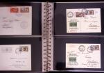 1934-90, Hundreds of covers in four large stockbooks,