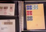 1934-90, Hundreds of covers in four large stockbooks,