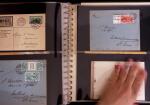 1934-90, Hundreds of covers in four large stockbooks,