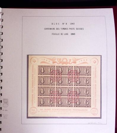 1934-90, Hundreds of covers in four large stockbooks,