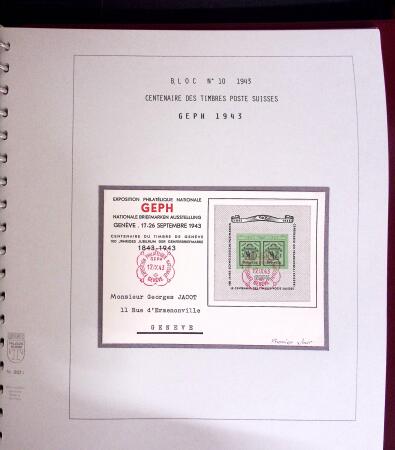 1934-90, Hundreds of covers in four large stockbooks,