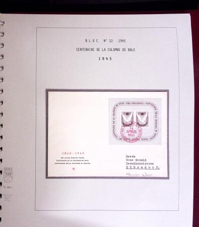 1934-90, Hundreds of covers in four large stockbooks,