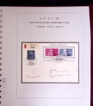 1934-90, Hundreds of covers in four large stockbooks,