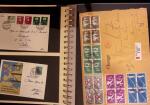 1934-90, Hundreds of covers in four large stockbooks,