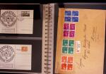 1934-90, Hundreds of covers in four large stockbooks,