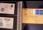 1934-90, Hundreds of covers in four large stockbooks,
