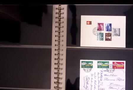 1934-90, Hundreds of covers in four large stockbooks,
