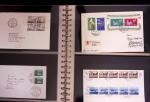1934-90, Hundreds of covers in four large stockbooks,