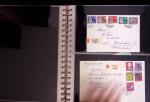 1934-90, Hundreds of covers in four large stockbooks,
