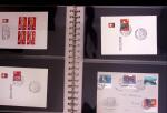 1934-90, Hundreds of covers in four large stockbooks,