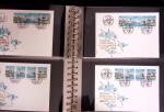 1934-90, Hundreds of covers in four large stockbooks,