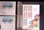 1934-90, Hundreds of covers in four large stockbooks,