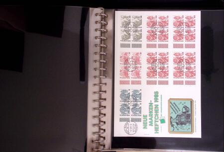 1934-90, Hundreds of covers in four large stockbooks,