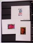 Collection de 117 épreuves de luxe, 3 épreuves d'artiste