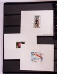 Collection de 117 épreuves de luxe, 3 épreuves d'artiste