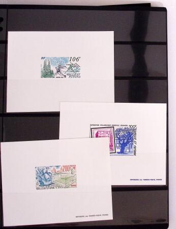 Collection de 117 épreuves de luxe, 3 épreuves d'artiste