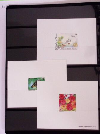 Collection de 117 épreuves de luxe, 3 épreuves d'artiste