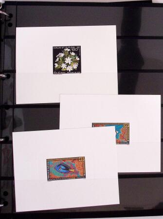 Collection de 117 épreuves de luxe, 3 épreuves d'artiste