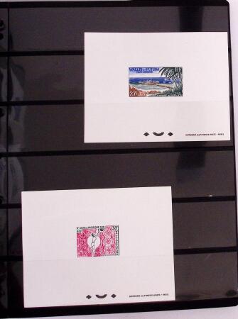 Collection de 117 épreuves de luxe, 3 épreuves d'artiste