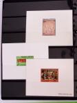 Collection de 117 épreuves de luxe, 3 épreuves d'artiste
