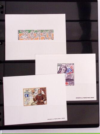 Collection de 117 épreuves de luxe, 3 épreuves d'artiste