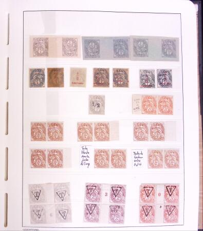 Lot Blanc toutes valeurs, millésimes, coins datés,