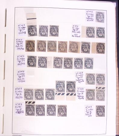Lot Blanc toutes valeurs, millésimes, coins datés,