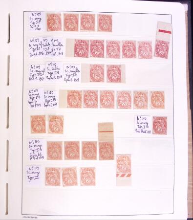 Lot Blanc toutes valeurs, millésimes, coins datés,