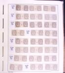 Lot Blanc toutes valeurs, millésimes, coins datés,