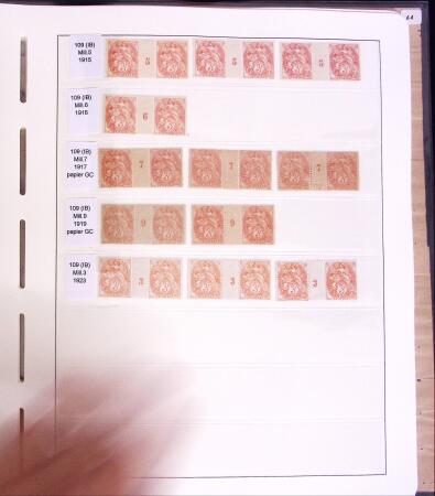 Lot Blanc toutes valeurs, millésimes, coins datés,