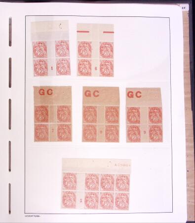 Lot Blanc toutes valeurs, millésimes, coins datés,