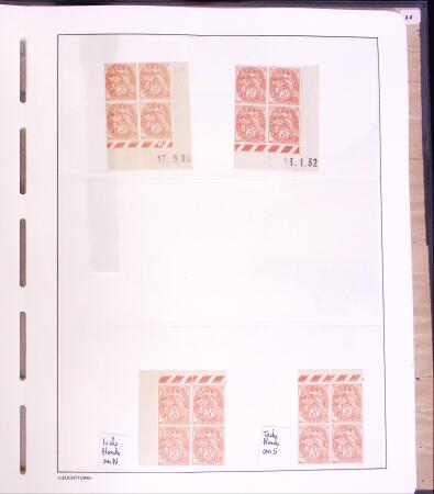 Lot Blanc toutes valeurs, millésimes, coins datés,