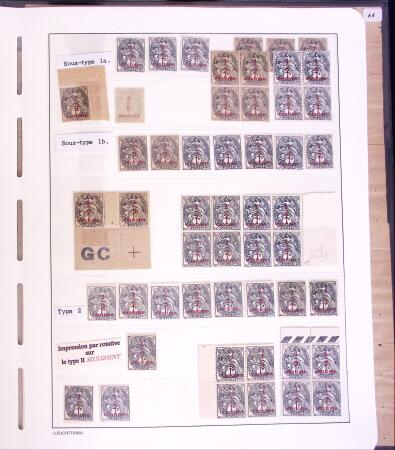 Lot Blanc toutes valeurs, millésimes, coins datés,