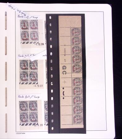 Lot Blanc toutes valeurs, millésimes, coins datés,