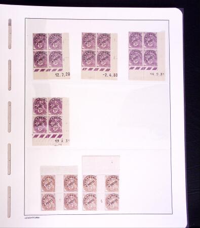 Lot Blanc toutes valeurs, millésimes, coins datés,