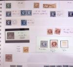 1849-1997 Collection de timbres de France en 14 albums,