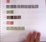 1849-1997 Collection de timbres de France en 14 albums,