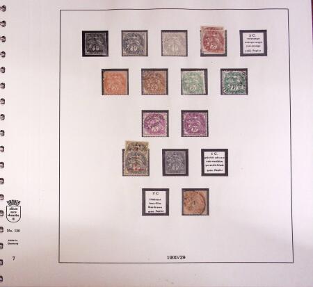 1849-1997 Collection de timbres de France en 14 albums,