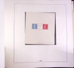 1849-1997 Collection de timbres de France en 14 albums,