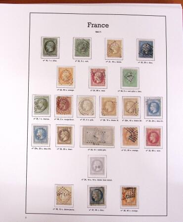 1849-1966, collection neuf (ob. avant 1910) en 2 albums