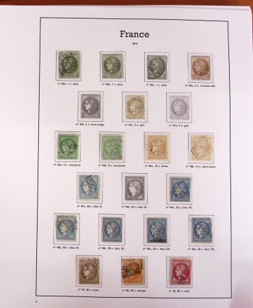 1849-1966, collection neuf (ob. avant 1910) en 2 albums