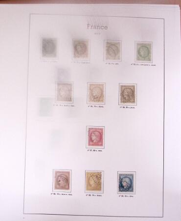 1849-1966, collection neuf (ob. avant 1910) en 2 albums