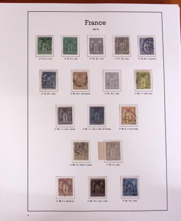 1849-1966, collection neuf (ob. avant 1910) en 2 albums