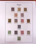 1849-1966, collection neuf (ob. avant 1910) en 2 albums