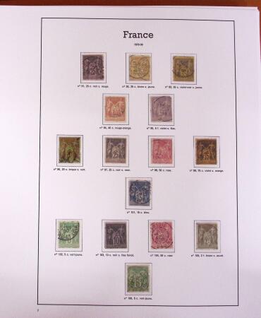 1849-1966, collection neuf (ob. avant 1910) en 2 albums