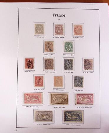 1849-1966, collection neuf (ob. avant 1910) en 2 albums